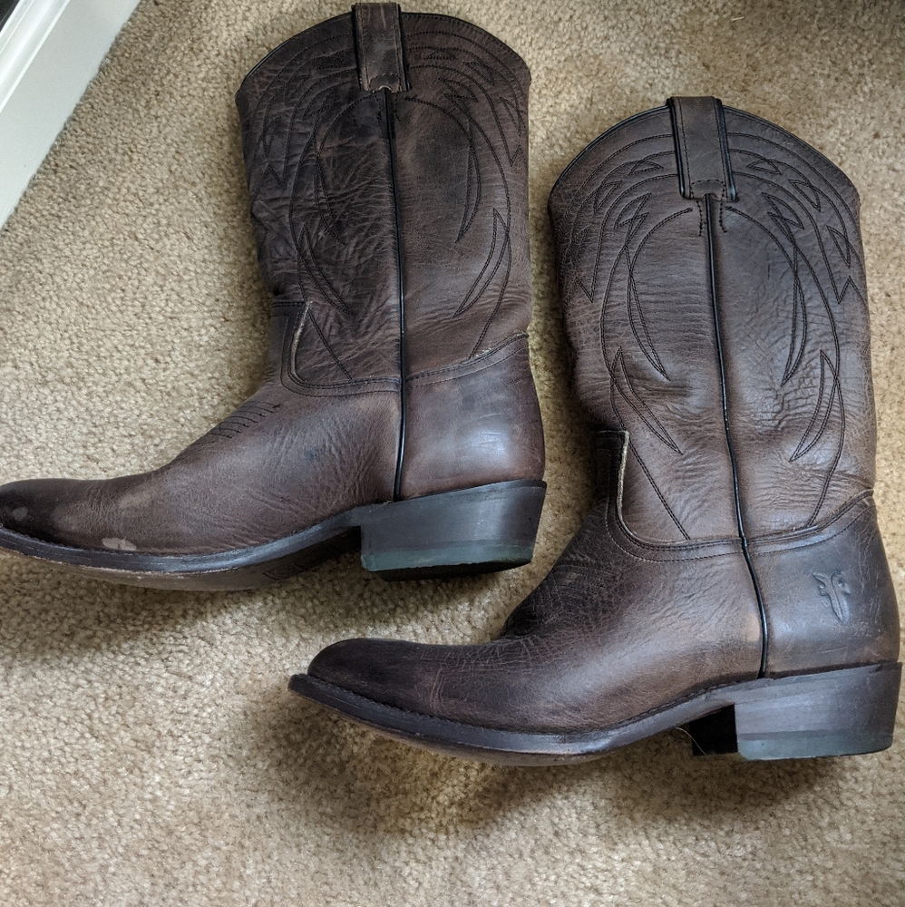 FRYE Pull On Western Boot - Picture 4 of 8